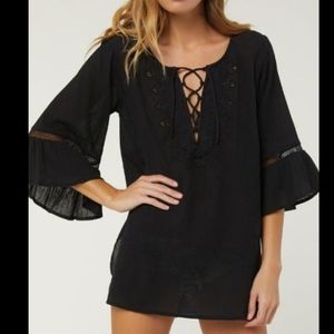 Oneill Saltwater Solids Long Sleeve Coverup